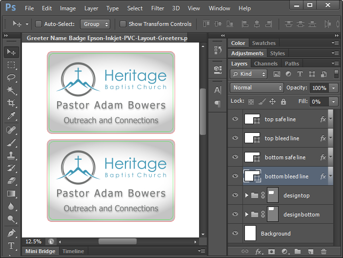 adambowers pastor name badge id printer software tutorial guide